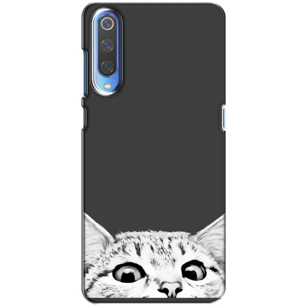 Чехол с принтом «Выглядывает кот» для Xiaomi Mi 9