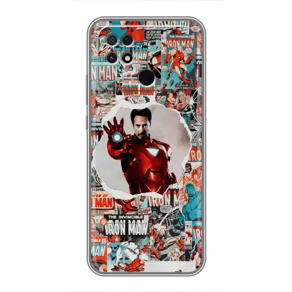 Чехол с принтом «Айронмен» для Xiaomi POCO C40