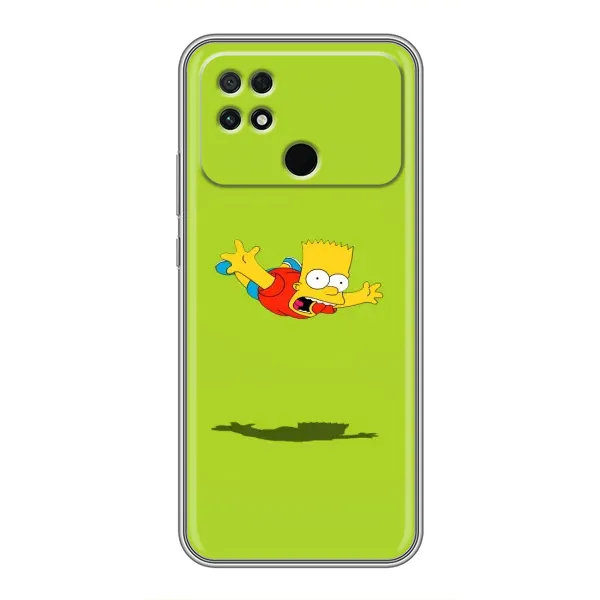 Чехол с принтом «Барт Симпсон» для Xiaomi POCO C40 Чехол с принтом «Барт Симпсон» для Xiaomi POCO C40