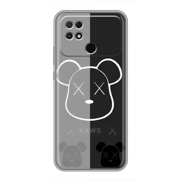 Чехол с принтом «БеарБрик глаза» для Xiaomi POCO C40