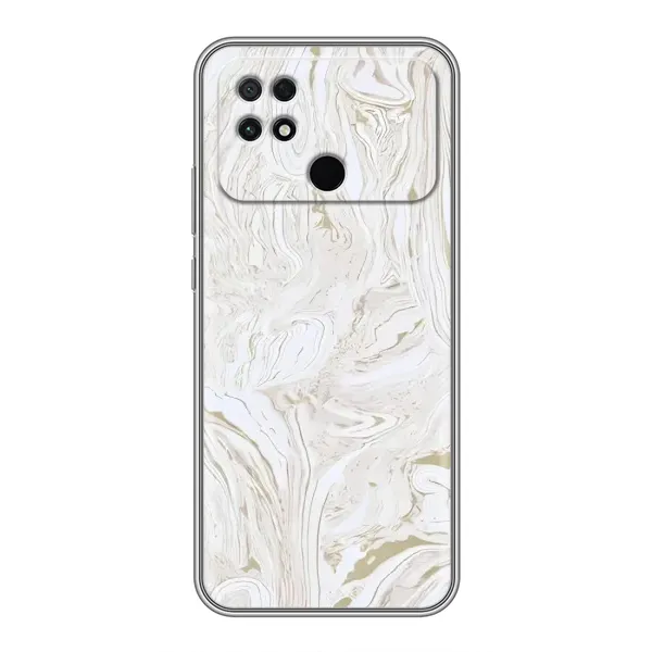 Чехол с принтом «Белый мрамор» для Xiaomi POCO C40