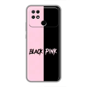 Чехол с музыкальной группой для Xiaomi POCO C40 (БлэкПинк)