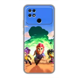 Чехол для Xiaomi POCO C40 Бравл Старс (VPrint) (Бравел Старс)