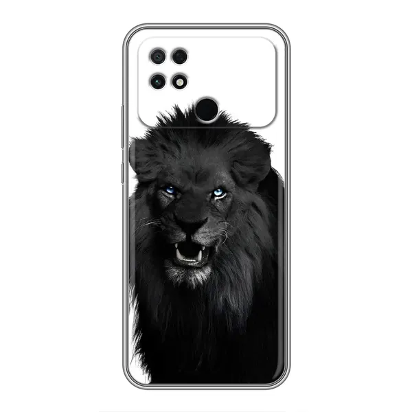 Чехол с принтом «Черный ЛЕВ» для Xiaomi POCO C40