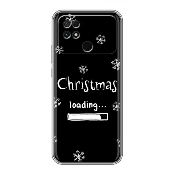 Чехол с принтом «Christmas loading» для Xiaomi POCO C40 Чехол с принтом «Christmas loading» для Xiaomi POCO C40