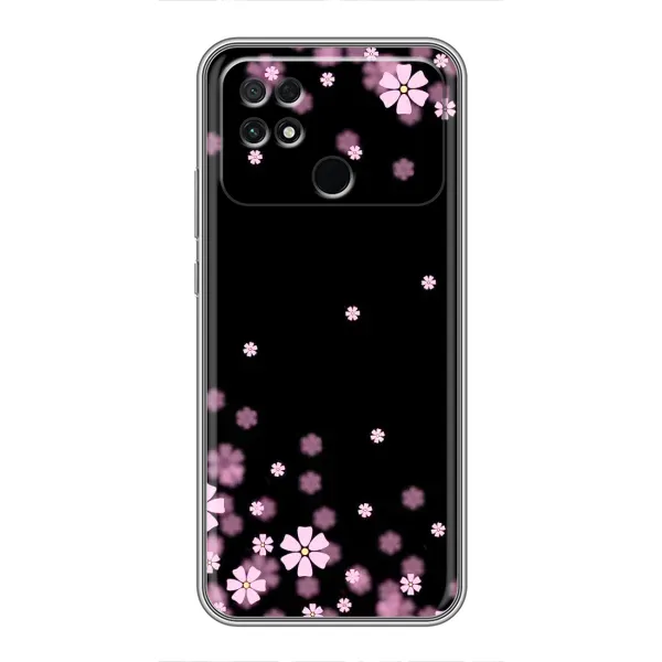 Чехол с принтом «Цветочки маленькие» для Xiaomi POCO C40