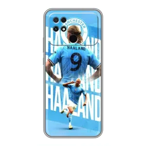 Чехлы с футболистом Ерлинг Холанд для Xiaomi POCO C40 (AlphaPrint) (Erling Haaland)