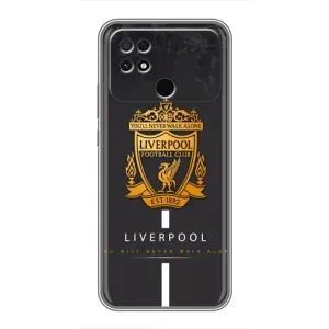 Чехлы для Поко С40 (VPrint) - ТОП ФК (FC Liverpool)