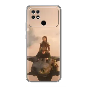 Чохол як приборкати дракона на Xiaomi POCO C40 (Фільм дракон)