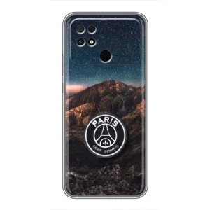 Чехлы PSG для Xiaomi POCO C40 (AlphaPrint) (ФК ПСЖ)