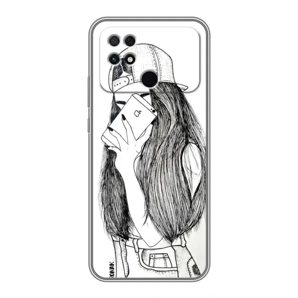 Чехол с принтом «Фото девочки» для Xiaomi POCO C40