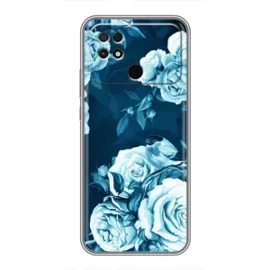 Чехлы (ART) Цветы на Xiaomi POCO C40 (VPrint) (Блактині бутони)