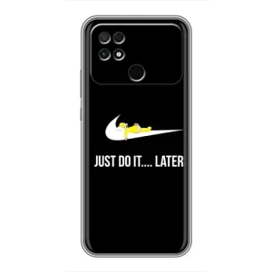 Чехол с Симпсонами для Xiaomi POCO C40 (VPrint) (Гомер Later)