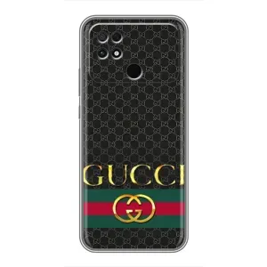 Чехлы ГУЧЧИ для Поко С40 (AlphaPrint) (Gucci оригинал)