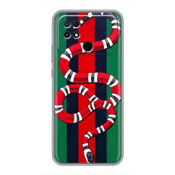 Чехол с принтом «Gucci змия» для Xiaomi POCO C40