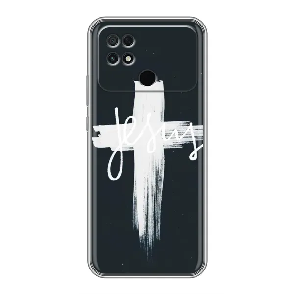 Чехол с принтом «Иисус» для Xiaomi POCO C40