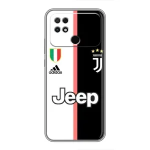 Чехлы для Xiaomi POCO C40 (VPrint) - Футбольные клубы (Juventus)