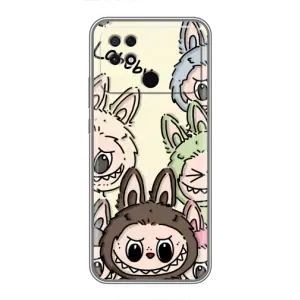 Чохол з Лабубу на Xiaomi POCO C40 (Золота мавпа Bored Ape)