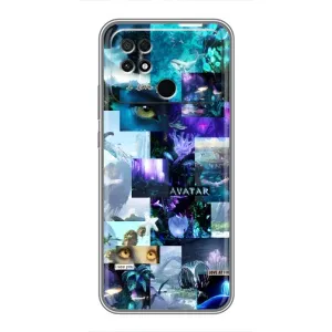 Чехлы с фильма АВАТАР для Xiaomi POCO C40 (AlphaPrint) (коллаж Аватар)
