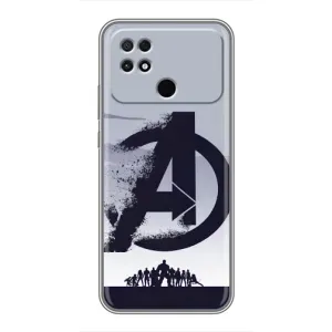 Чехлы с героями Марвел Xiaomi POCO C40 (VPrint) (Команда А)