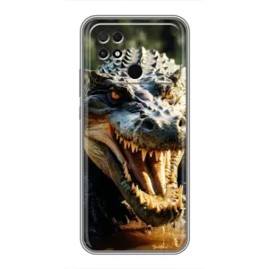 Чохол з картинкою 'Хижаки' для Xiaomi POCO C40 (Небезпечний крокодил)
