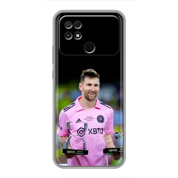 Чехол с принтом «Кубки Месси» для Xiaomi POCO C40