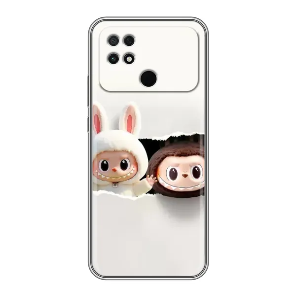 Чохол з принтом «Лабубу» для Xiaomi POCO C40