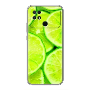 Чехлы с Фруктами для Xiaomi POCO C40 (VPrint) (Лайм)
