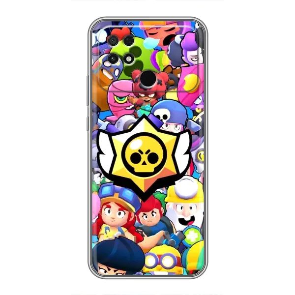 Чехол с принтом «Лого Brawl Stars» для Xiaomi POCO C40