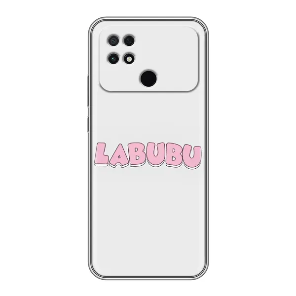 Чохол з принтом «Лого Лабубу» для Xiaomi POCO C40