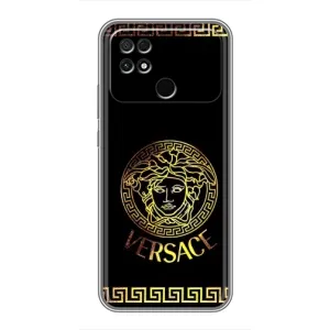 Чехлы VERSACE для Поко С40 (PREMIUMPrint) (Logo Versace)
