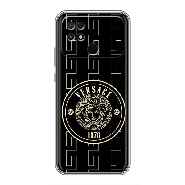 Чехол с принтом «Лого Версаче» для Xiaomi POCO C40