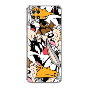 Популярные Чехлы с картинками для Поко С40 (Looney Tunes)