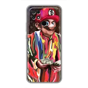 Брендновые Чехлы для Xiaomi POCO C40 - (PREMIUMPrint) (Mario LV)