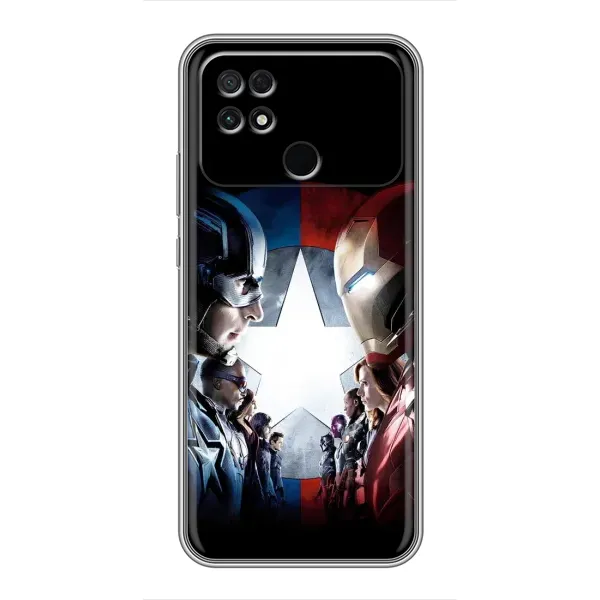 Чехол с принтом «Марвел стайл» для Xiaomi POCO C40