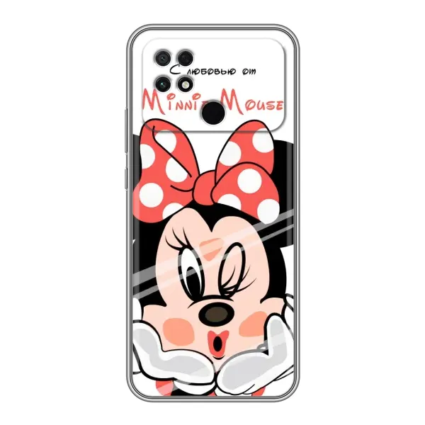 Чехол с принтом «Маус Минни» для Xiaomi POCO C40