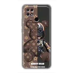 Круті Чохли Луі Віттон для Xiaomi POCO C40 (AlphaPrint) (Ведмідь Луі Вітон)