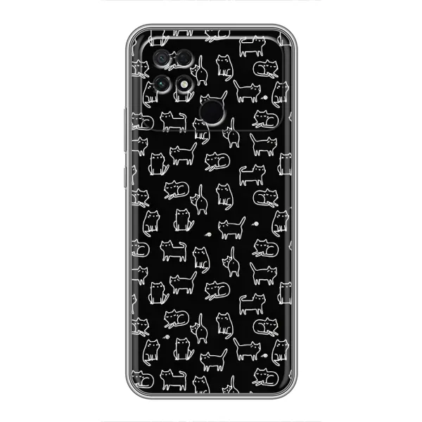 Чехол с принтом «Меленькие котики» для Xiaomi POCO C40 Чехол с принтом «Меленькие котики» для Xiaomi POCO C40