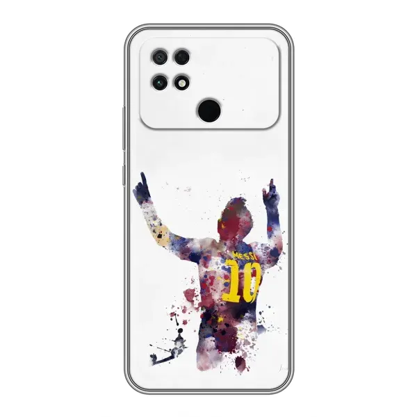 Чехол с принтом «Messi Barca» для Xiaomi POCO C40