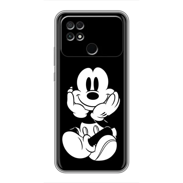 Чехол с принтом «Микки на черном» для Xiaomi POCO C40
