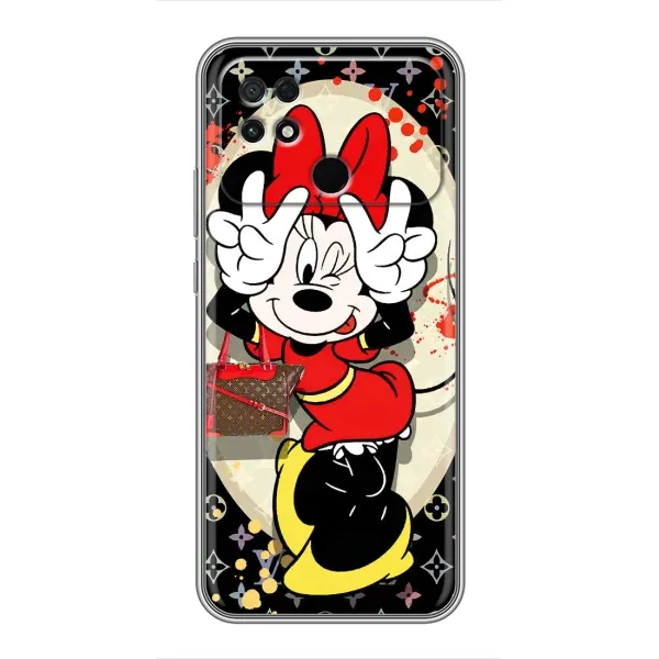Чехол с принтом «Минни peace» для Xiaomi POCO C40