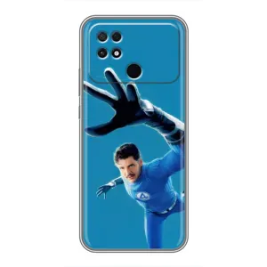 Чохол з принтом Фантастична четвірка для Xiaomi POCO C40 (Містер Фантастік супергерой)