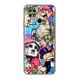 Чехлы с крутыми принтами для Xiaomi POCO C40 - (PREMIUMPrint) (Monopoly man)