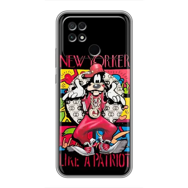 Чехол с принтом «Мультяшный Волк» для Xiaomi POCO C40