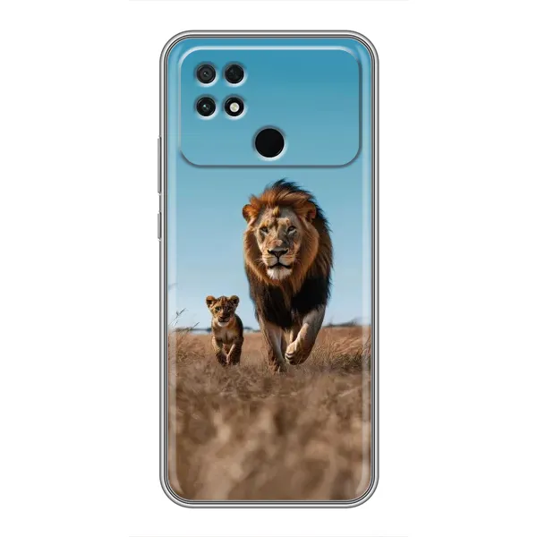 Чохол з принтом «Мусафа та Сімба» для Xiaomi POCO C40