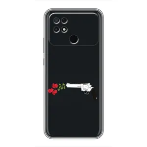 Чехлы (ART) Цветы на Xiaomi POCO C40 (VPrint) (Неочікувані квіти)