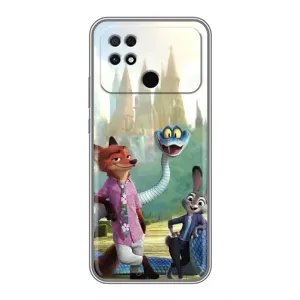 Чохол з принтом «Герої мультфільму Зоотрополіс» для Xiaomi POCO C40