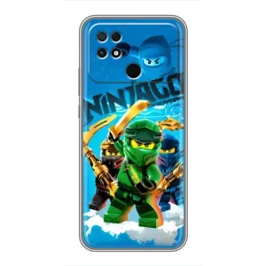 Чехлы с тематикой Киберспорт для Xiaomi POCO C40 (VPrint) (Ninjago)