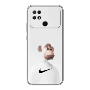 Чохли з Мавпами NFT для Xiaomi POCO C40 (AlphaPrint) (мавпа NFT Nike)