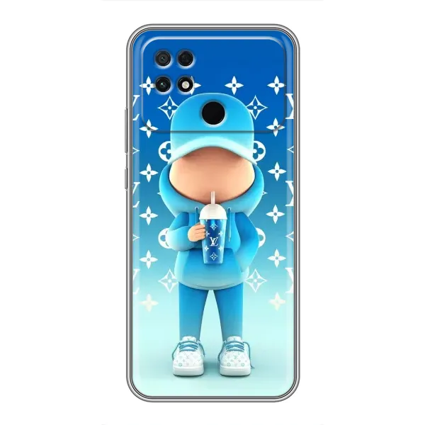 Чехол с принтом «Парень LV» для Xiaomi POCO C40